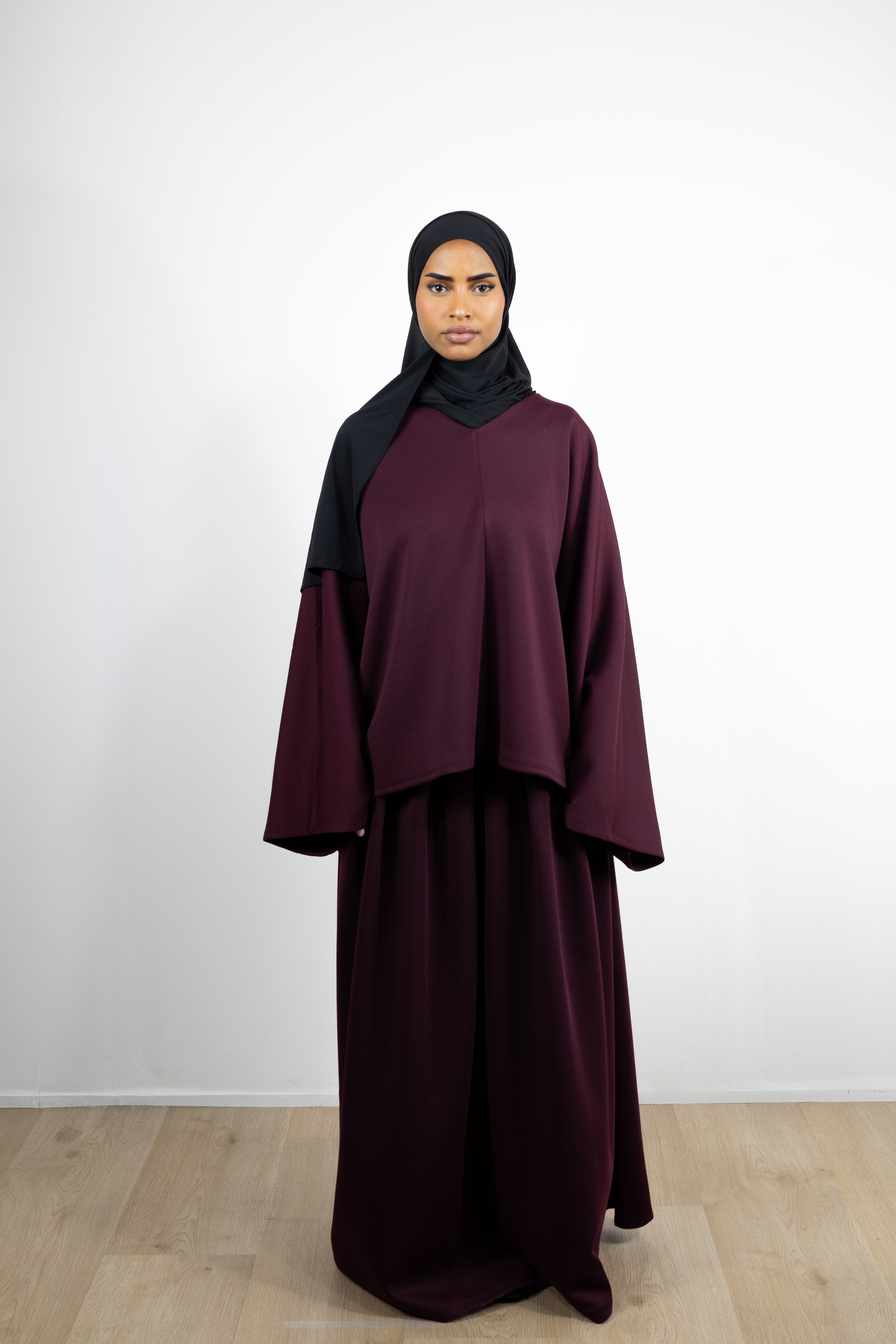 Ensemble basic jupe - Prune