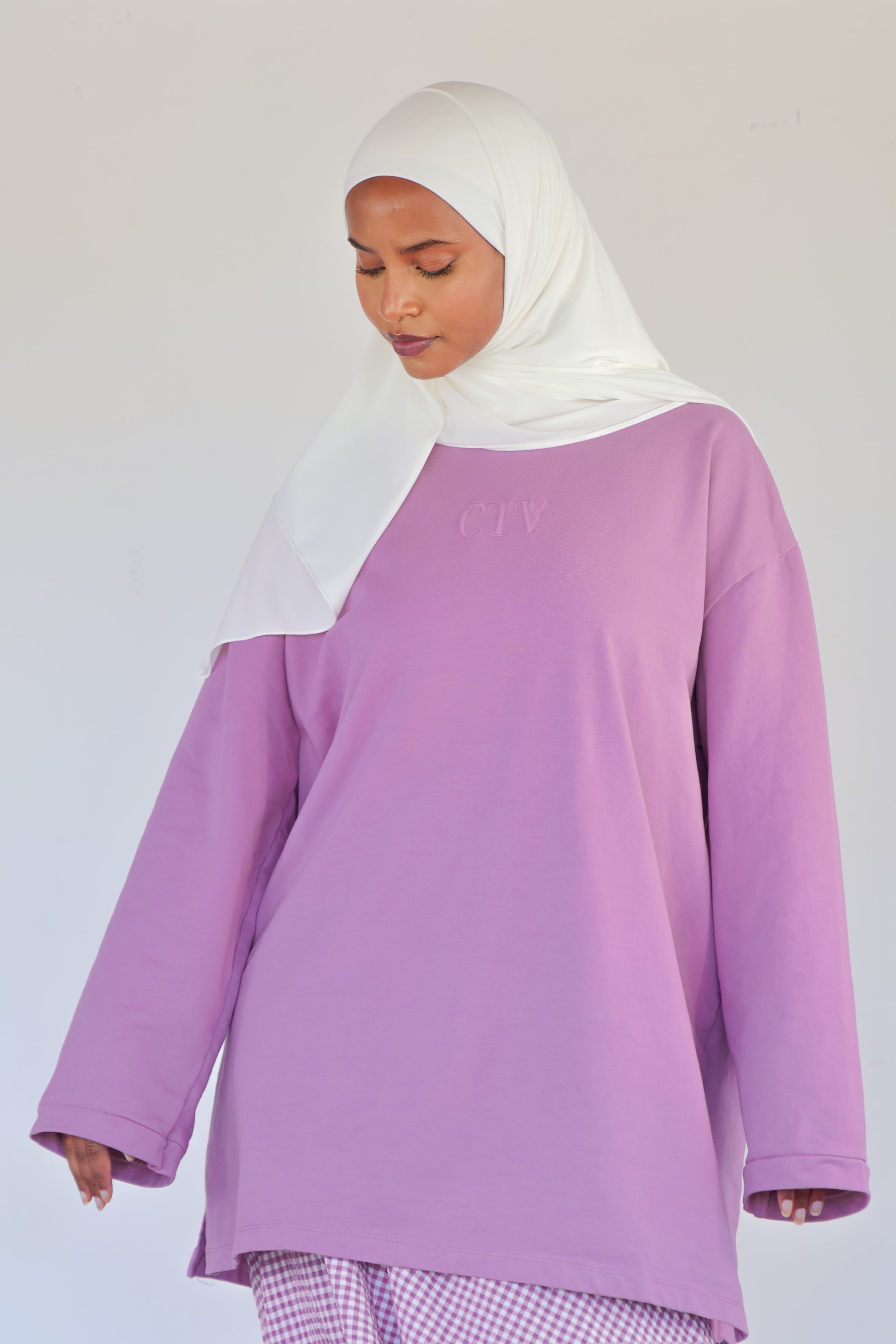 T-shirt CTV - Lila