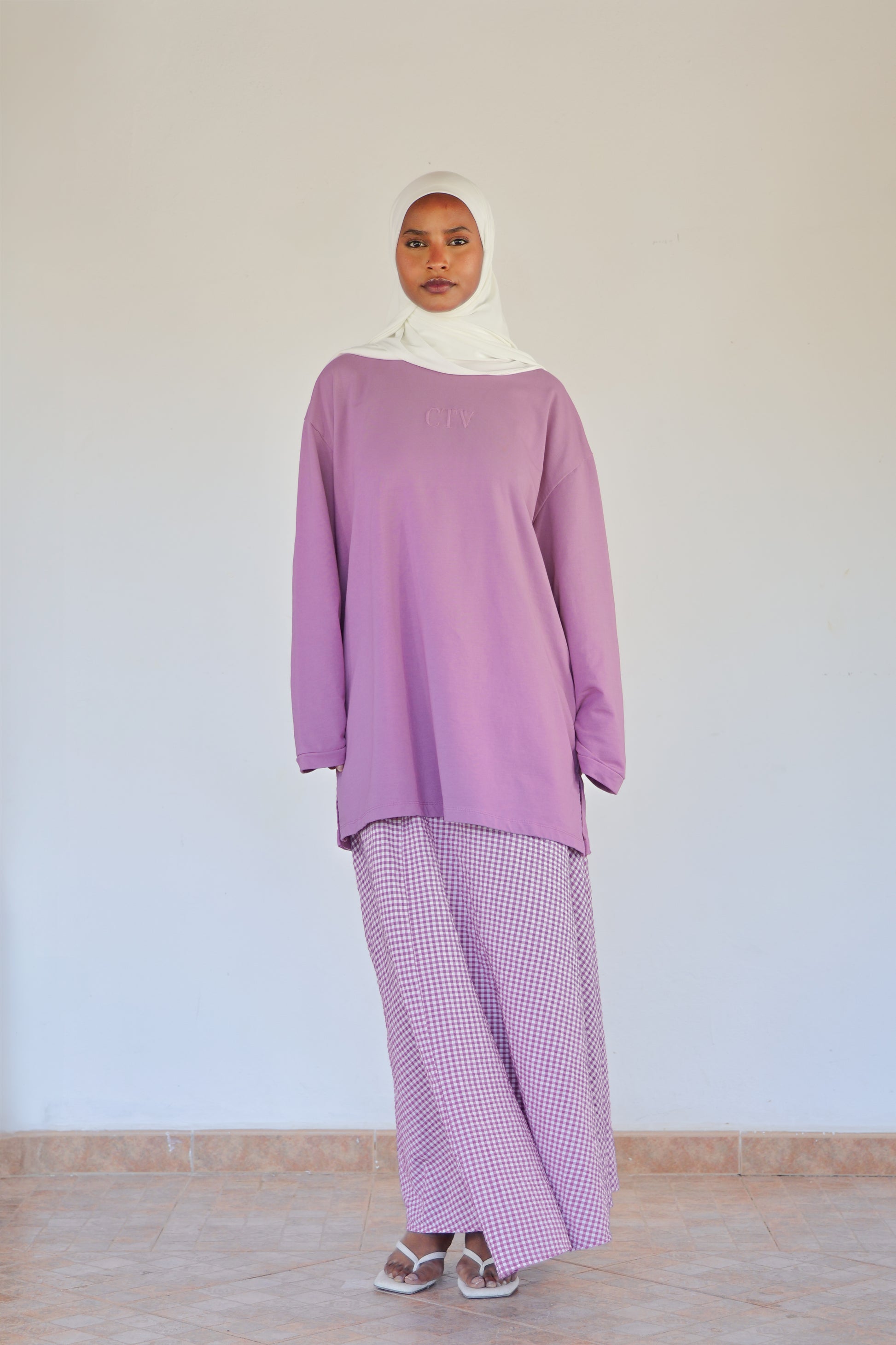 T-shirt CTV - Lila