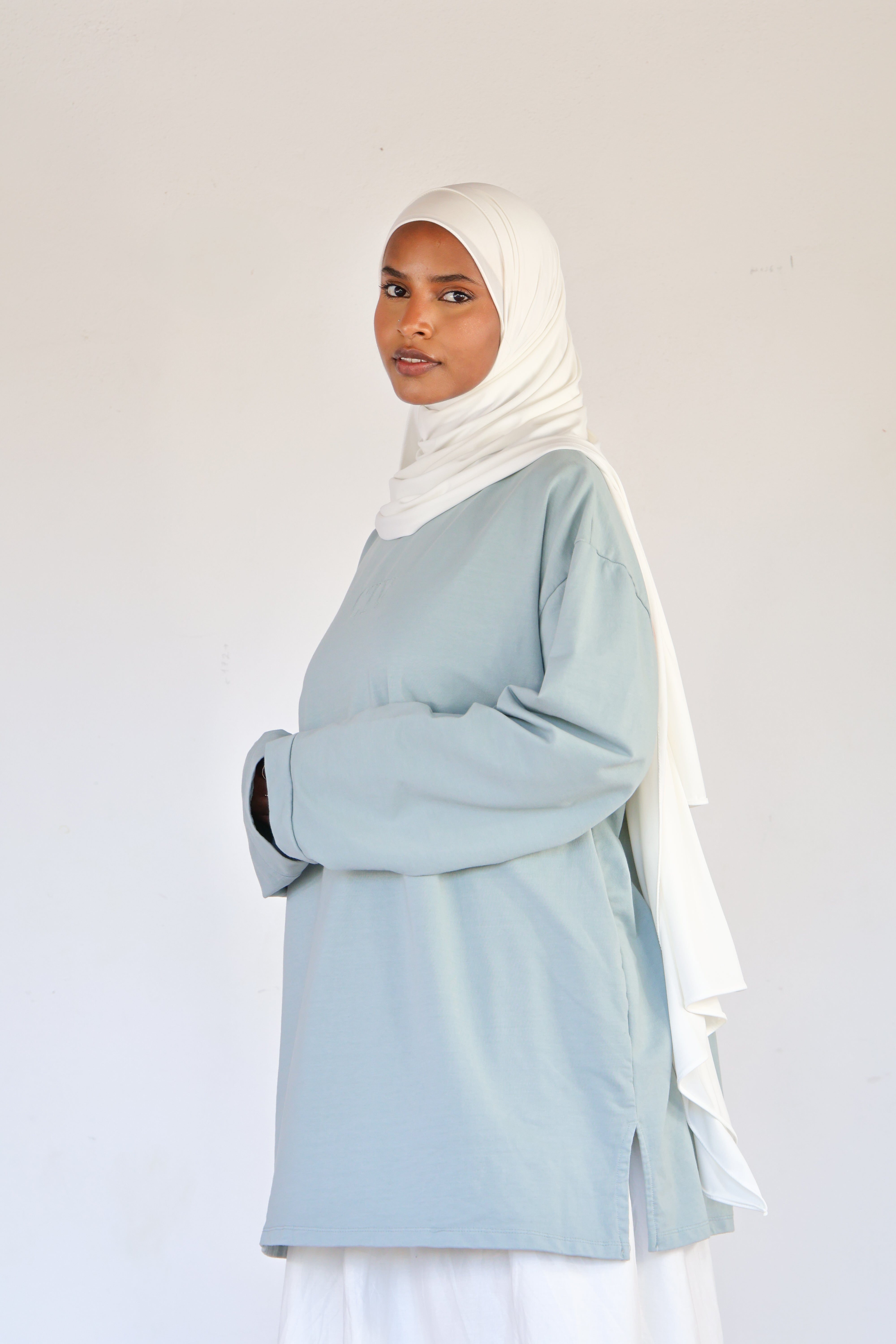 T-shirt CTV - Bleu vert