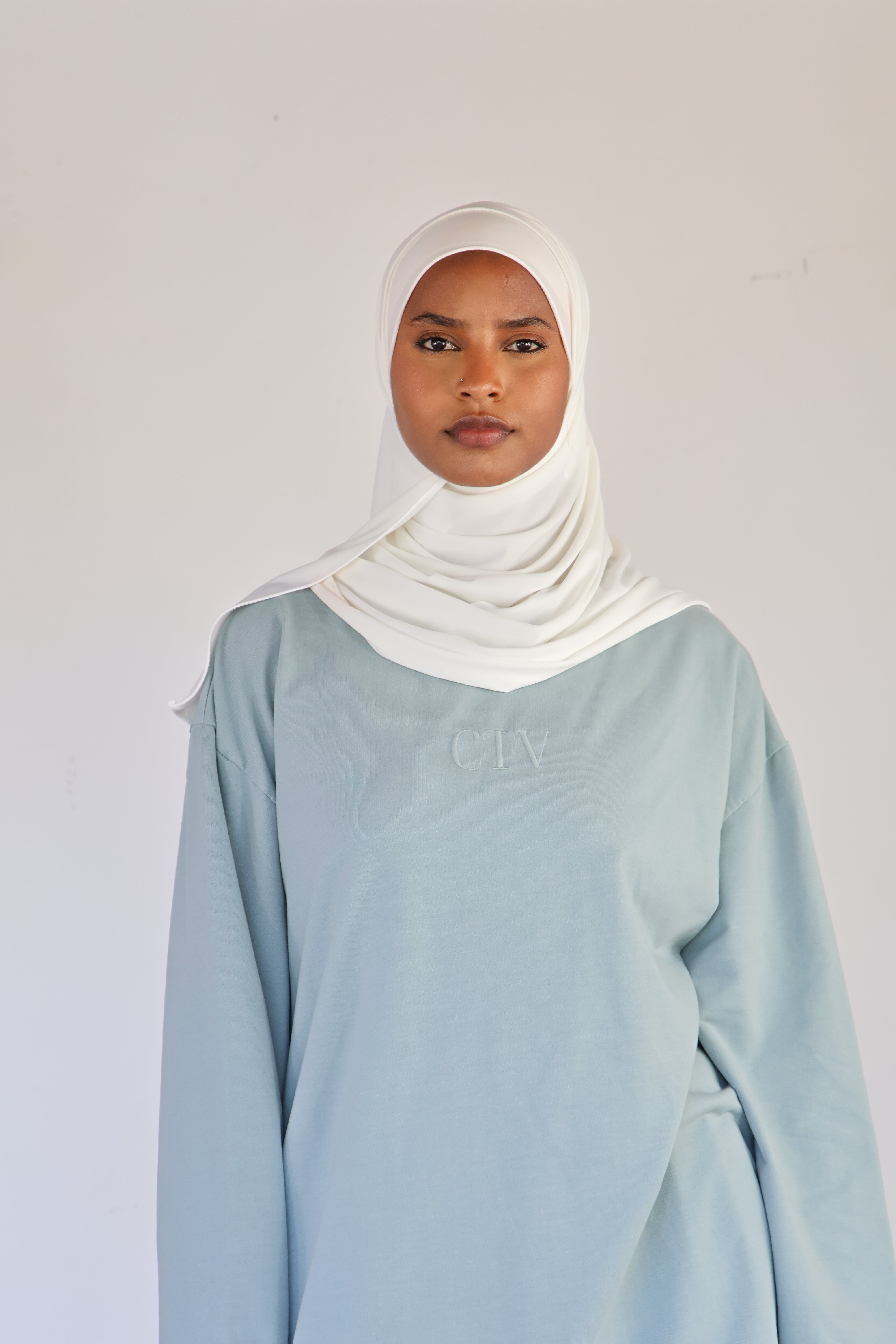 T-shirt CTV - Bleu vert