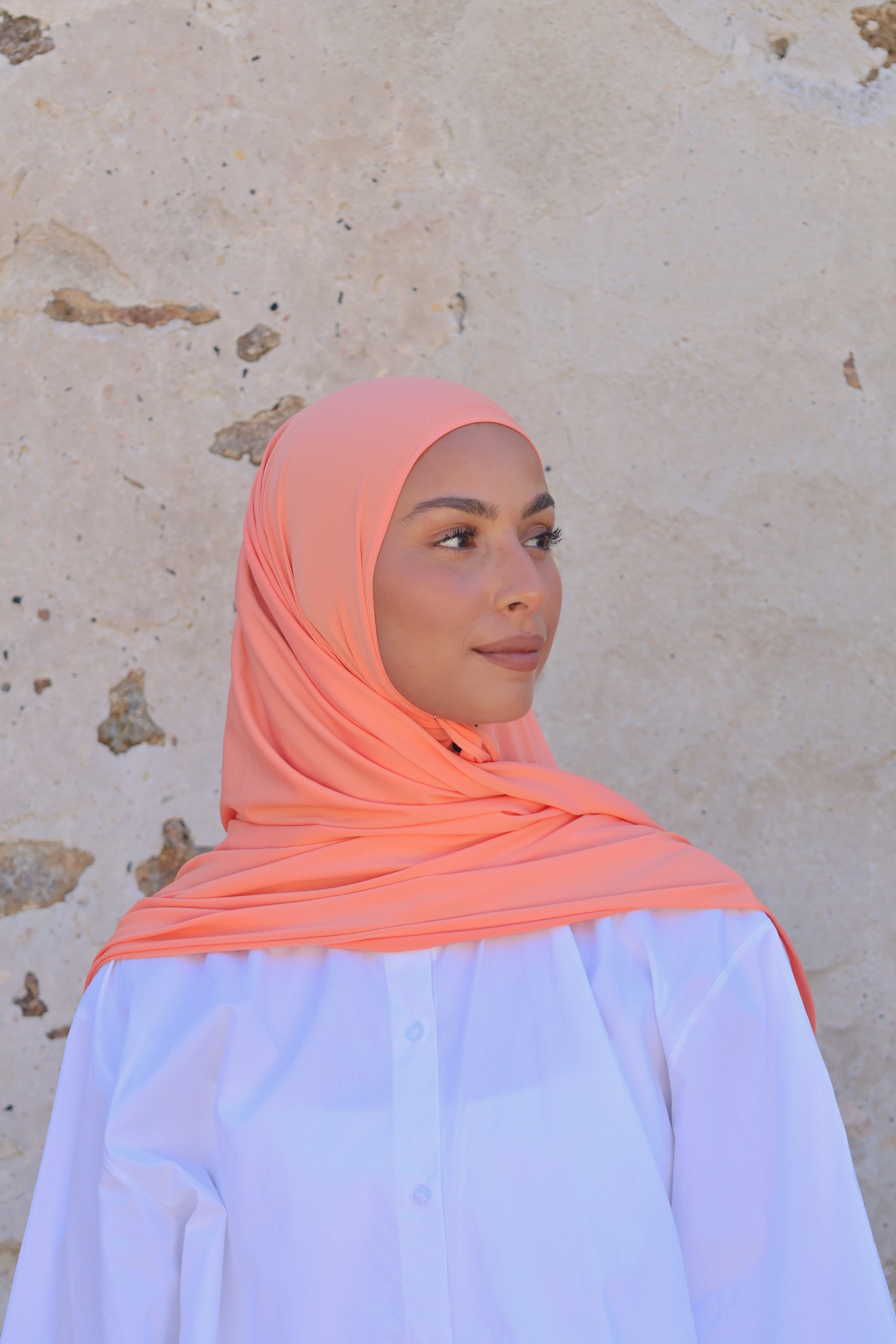 Hijab en jersey premium - Papaye