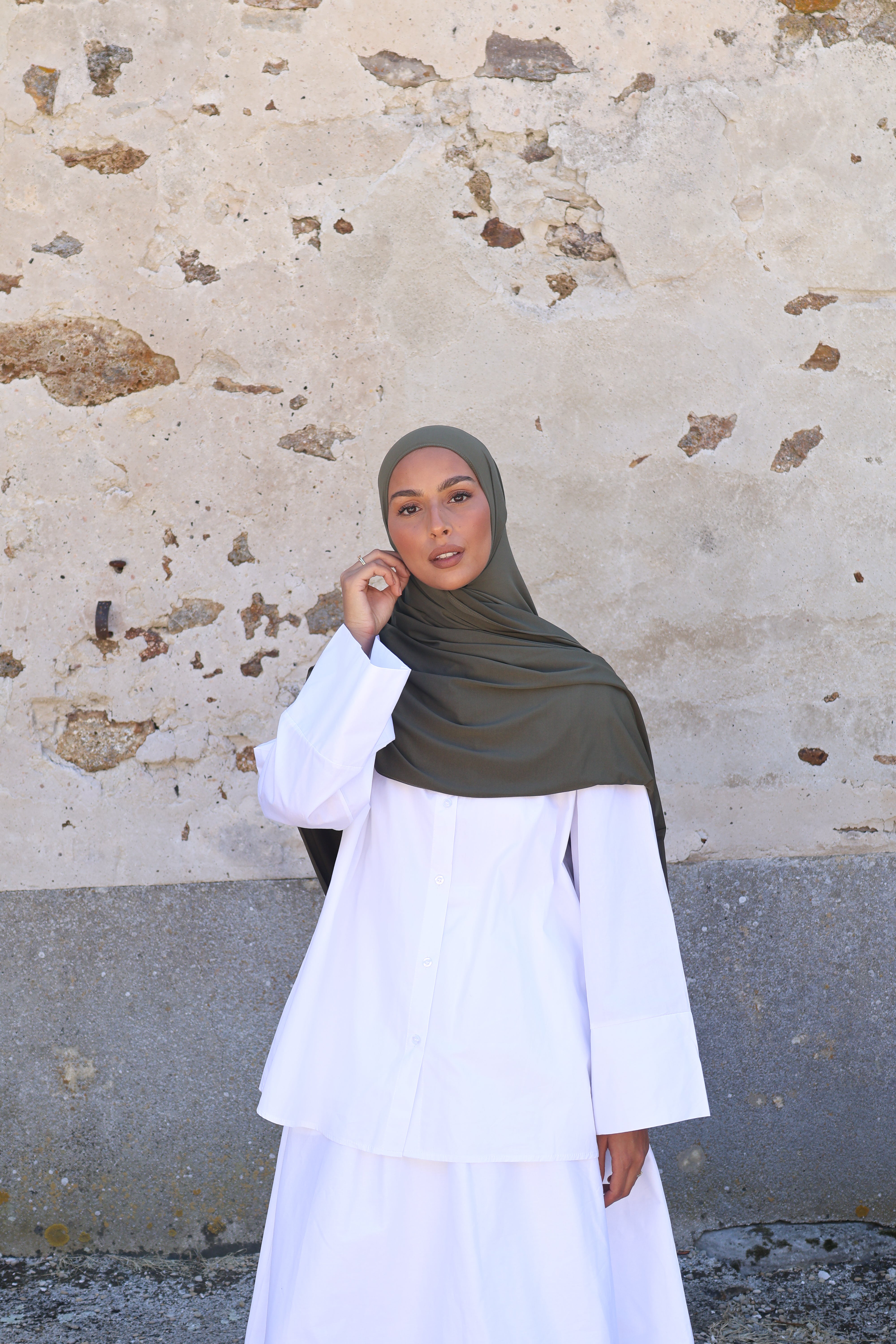 Chemise manches larges - Blanc