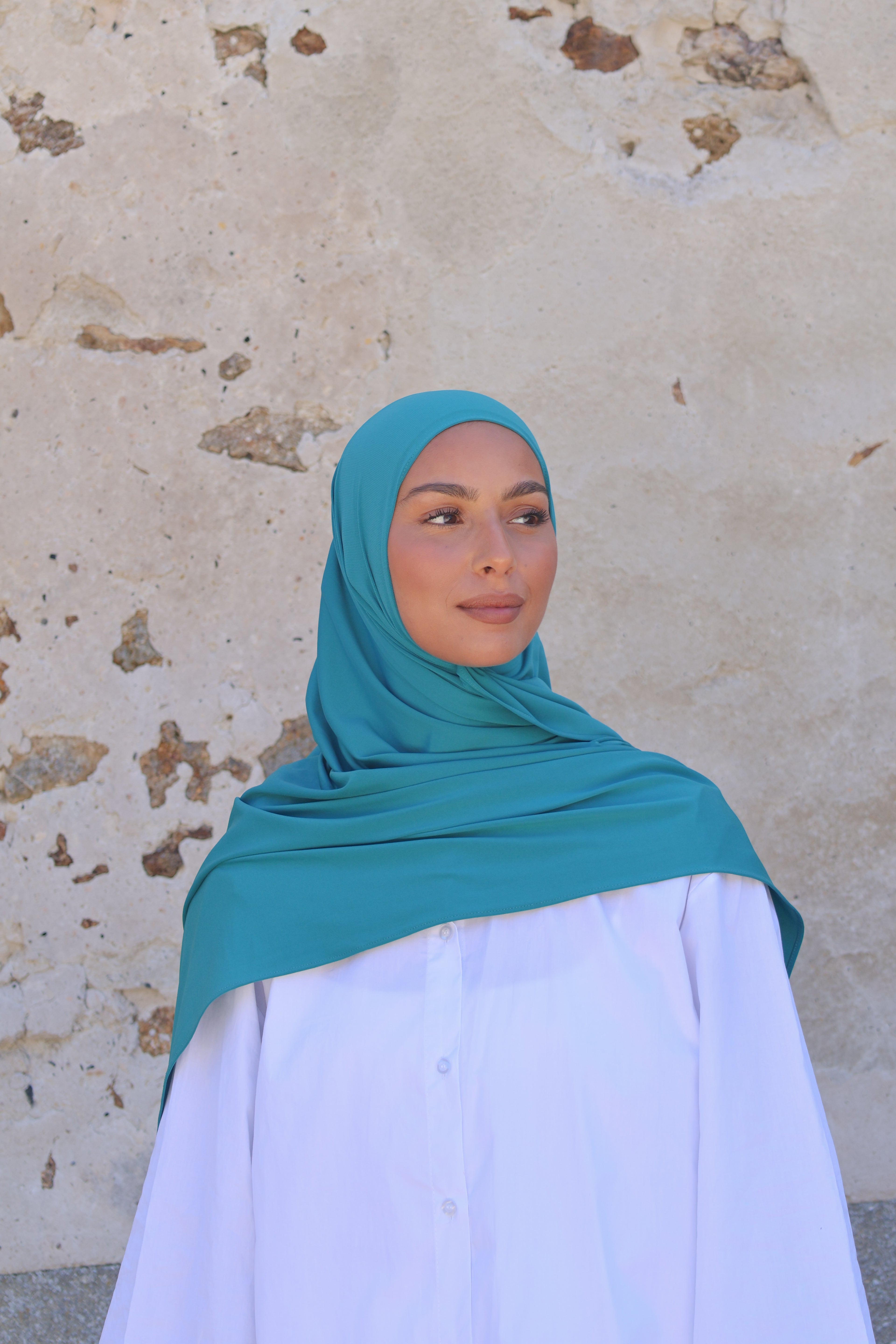 Hijab en jersey premium - Tropic
