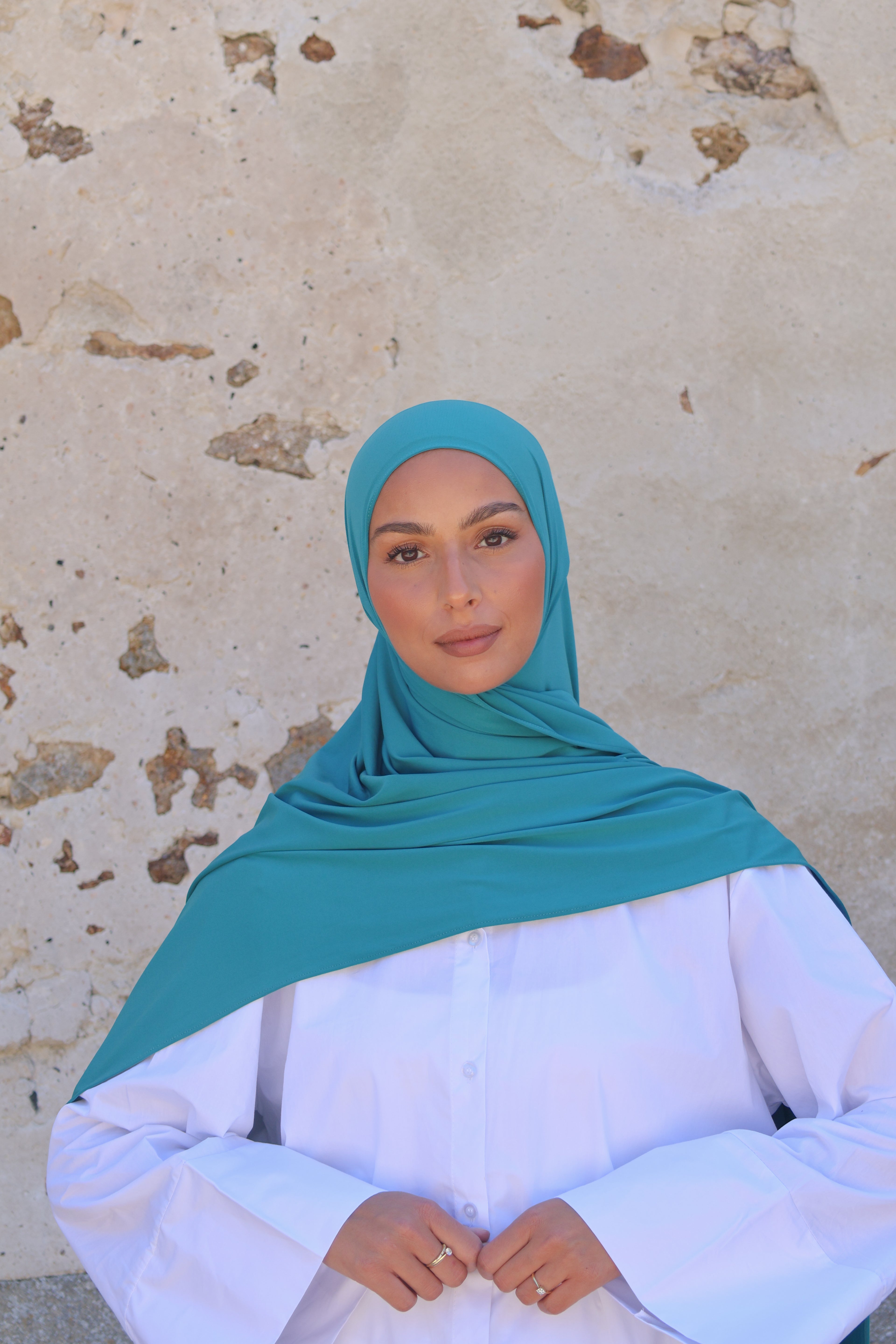 Hijab en jersey premium - Tropic