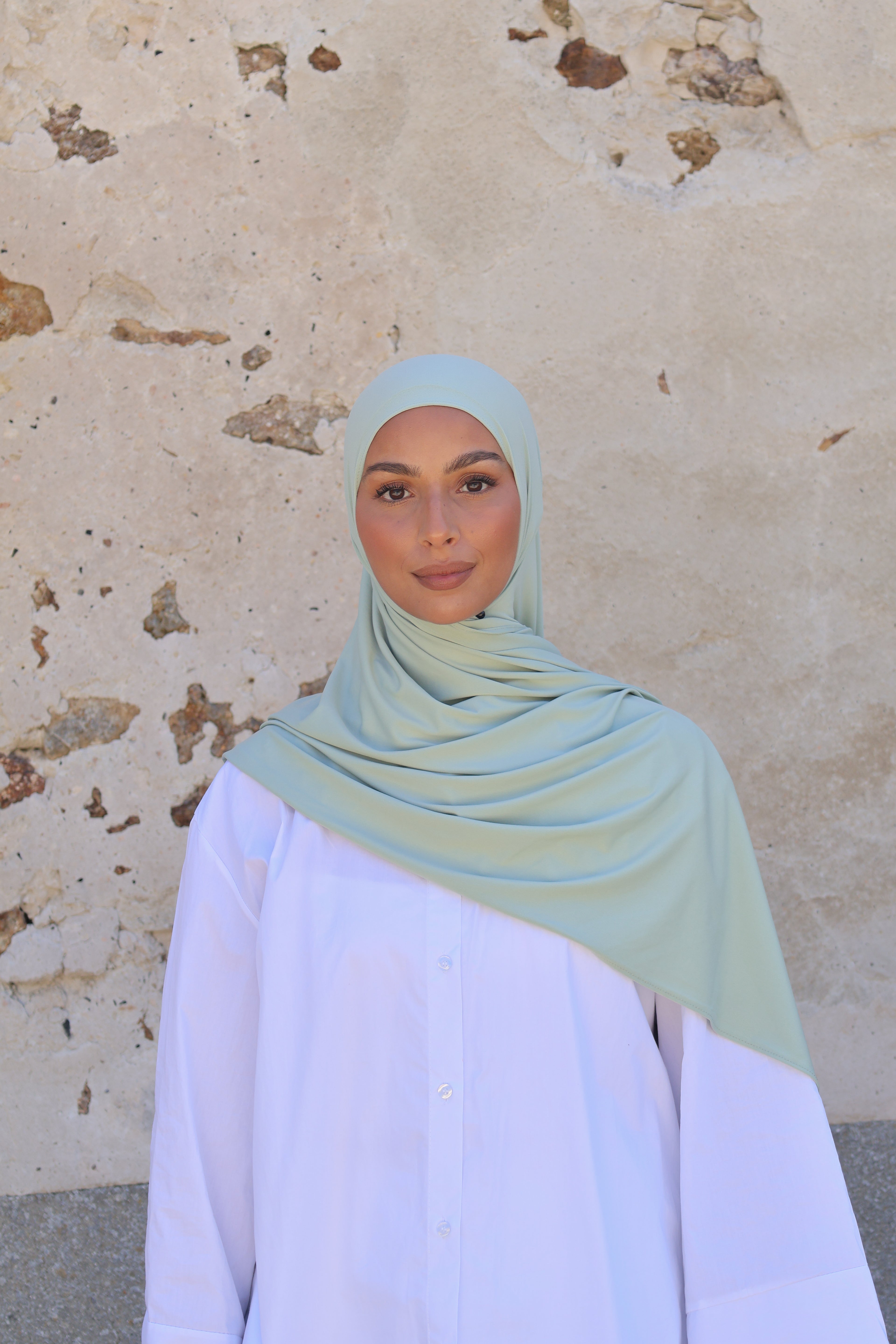 Hijab en jersey premium - Opal