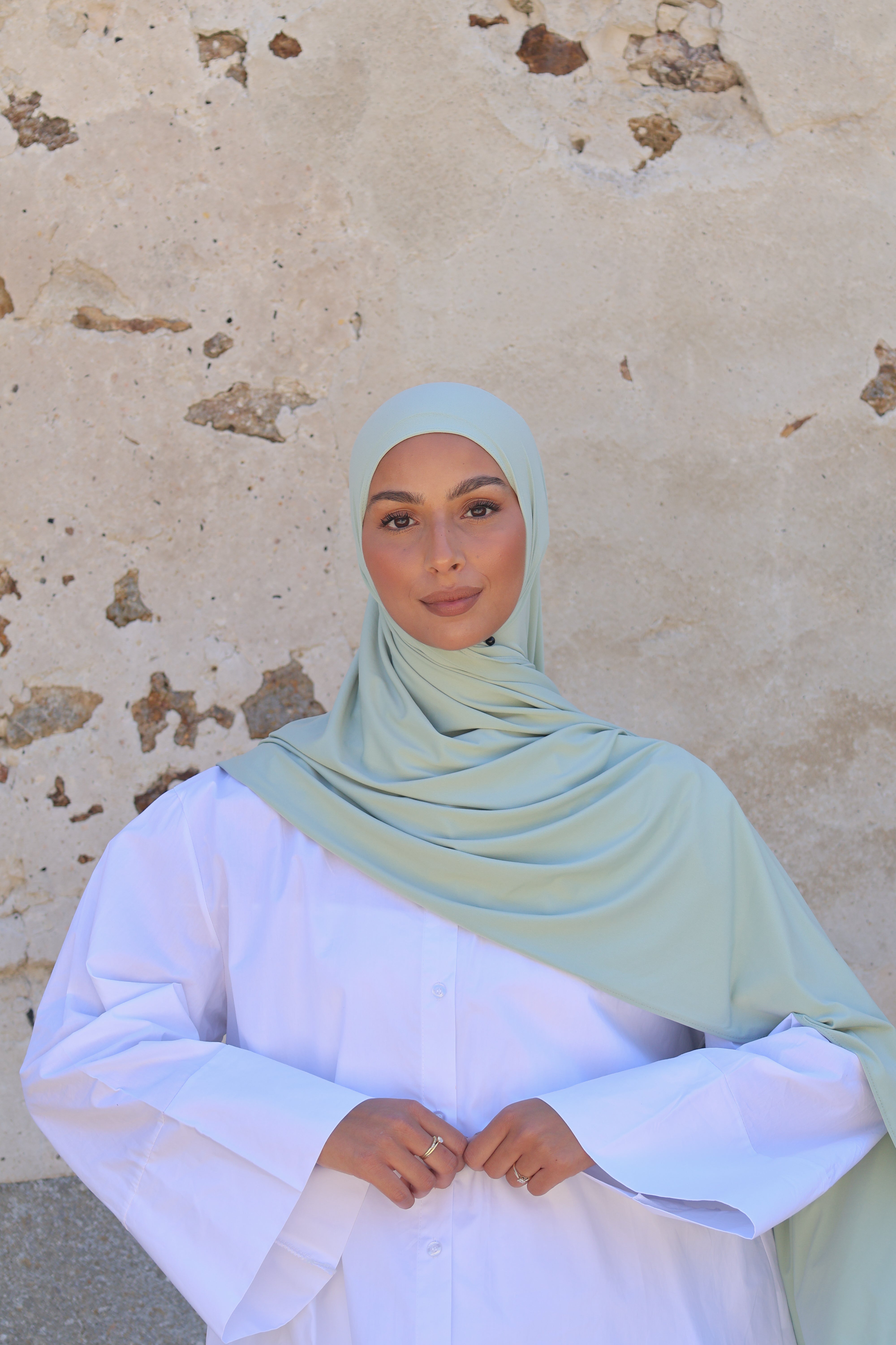 Hijab en jersey premium - Opal