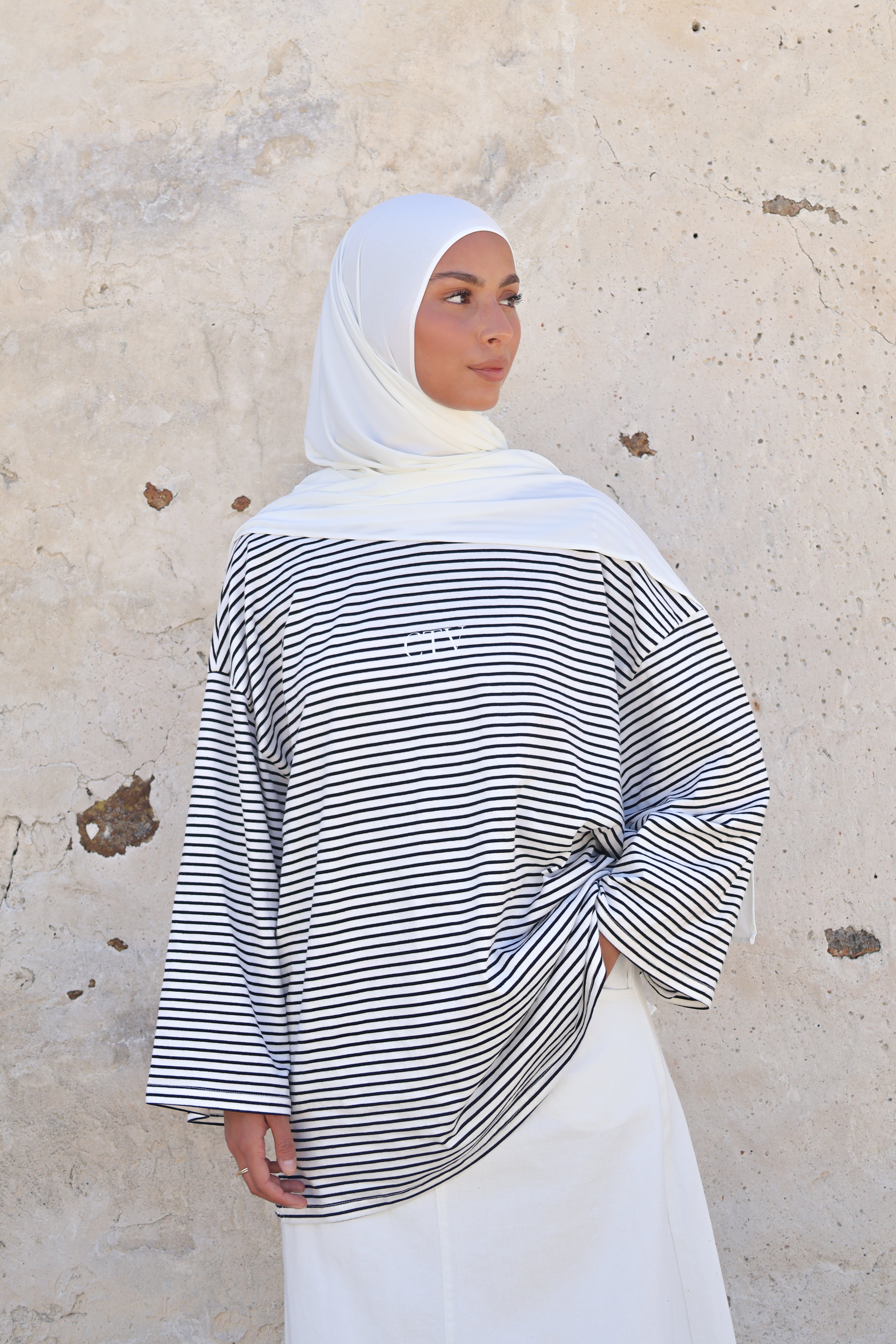 Mariniere CTV - Blanc