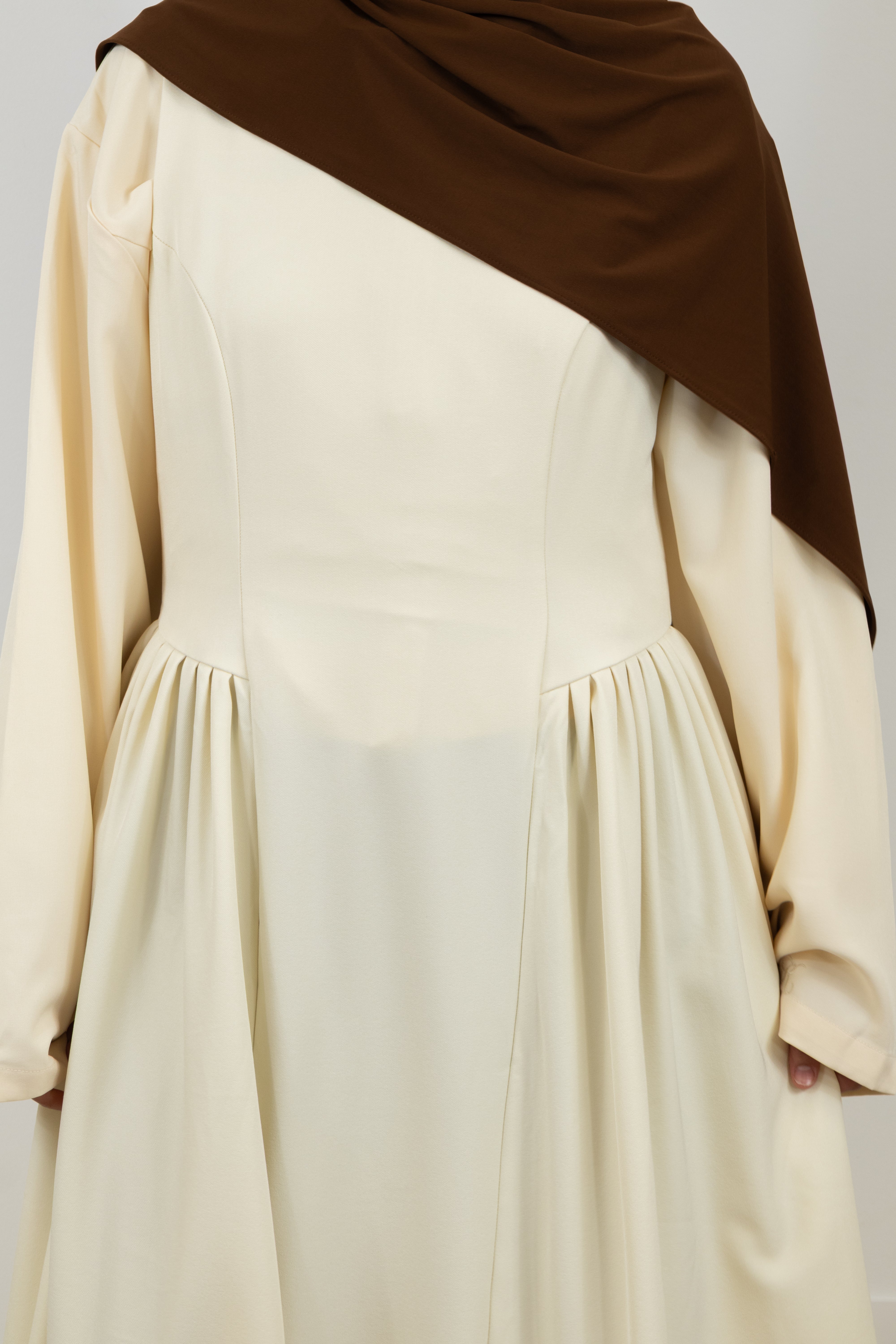 Robe sans manches silhouette longue