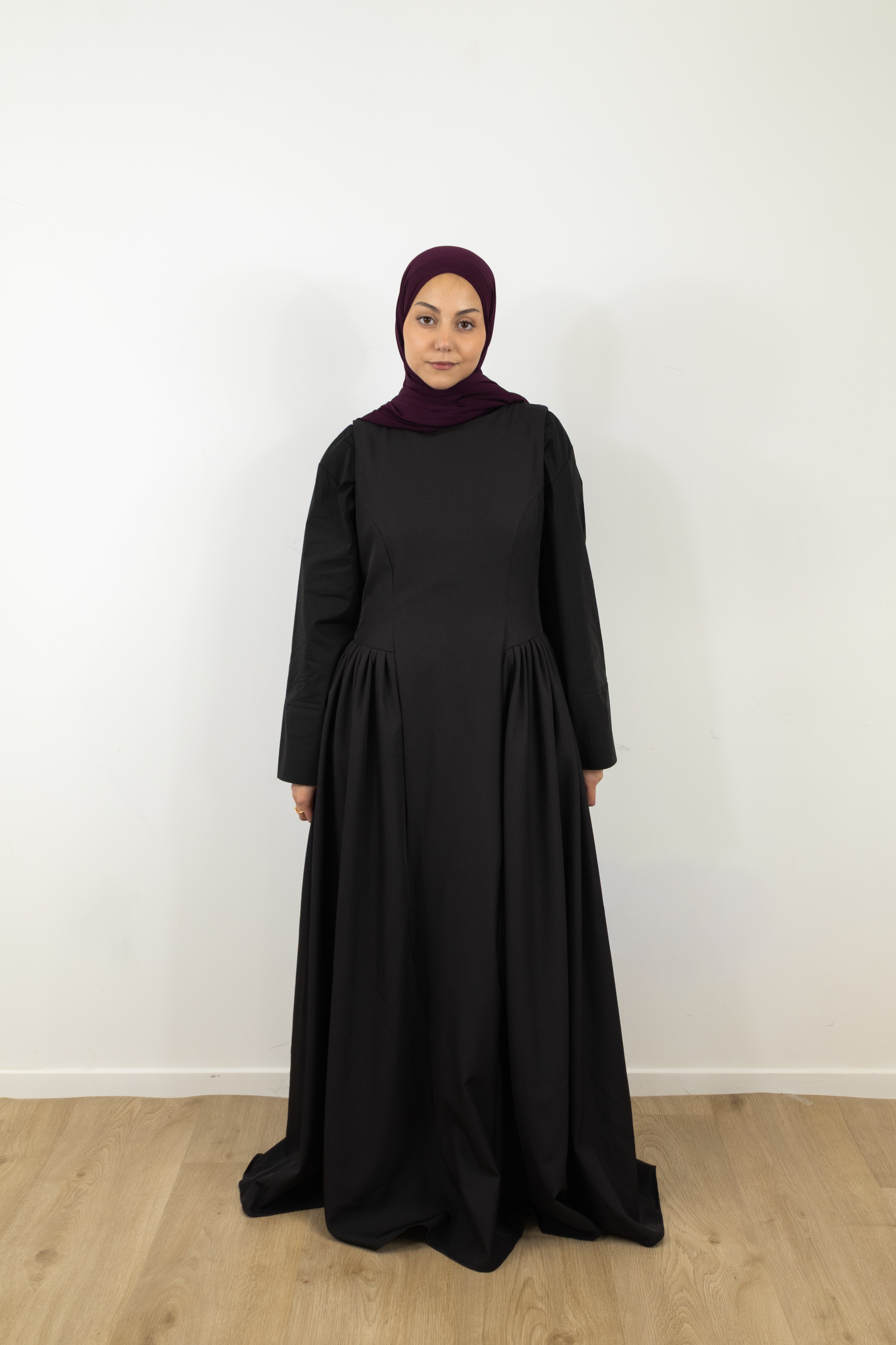 Robe sans manches silhouette longue