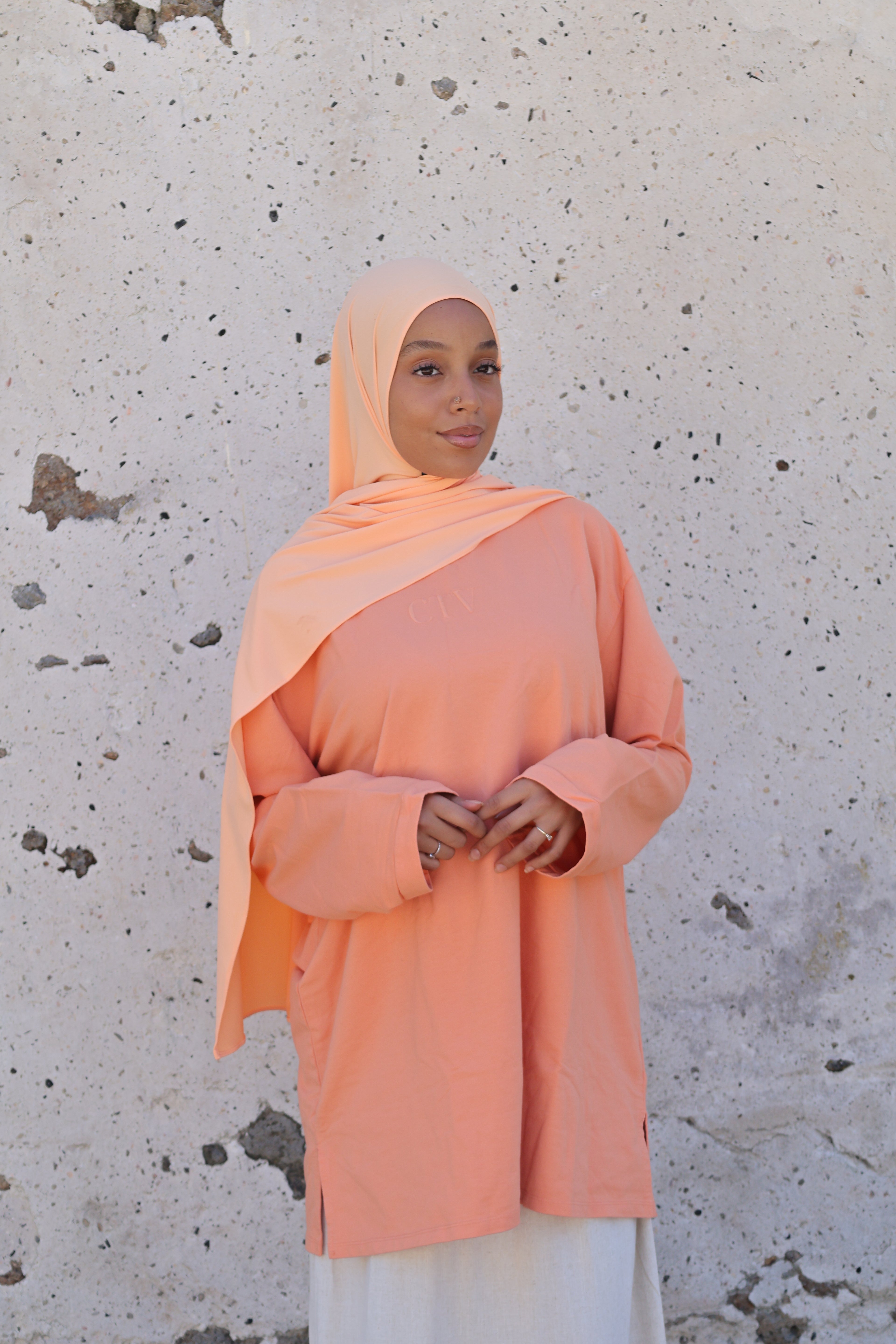 T-shirt CTV - Peach