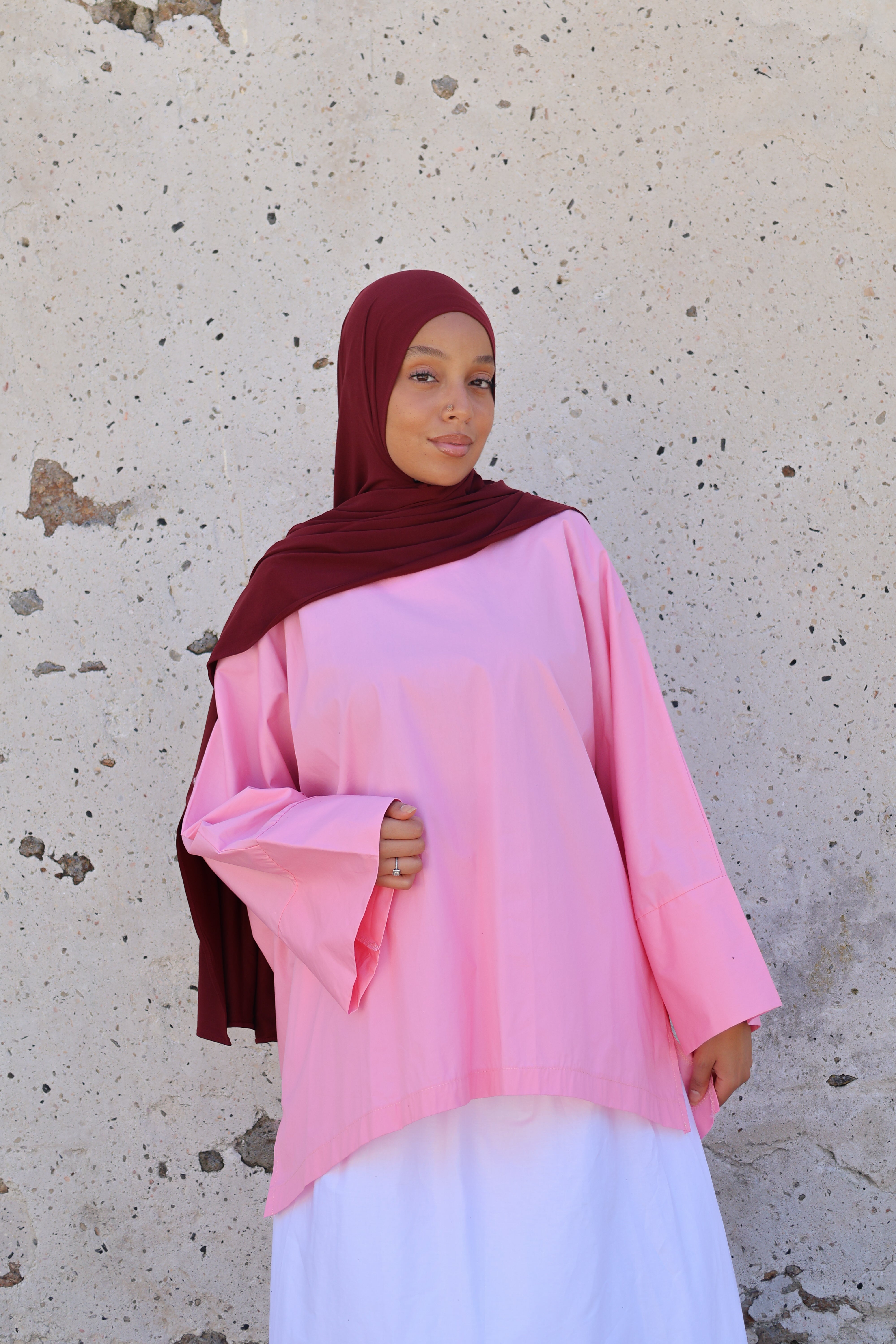 Haut NARA coton - Blush