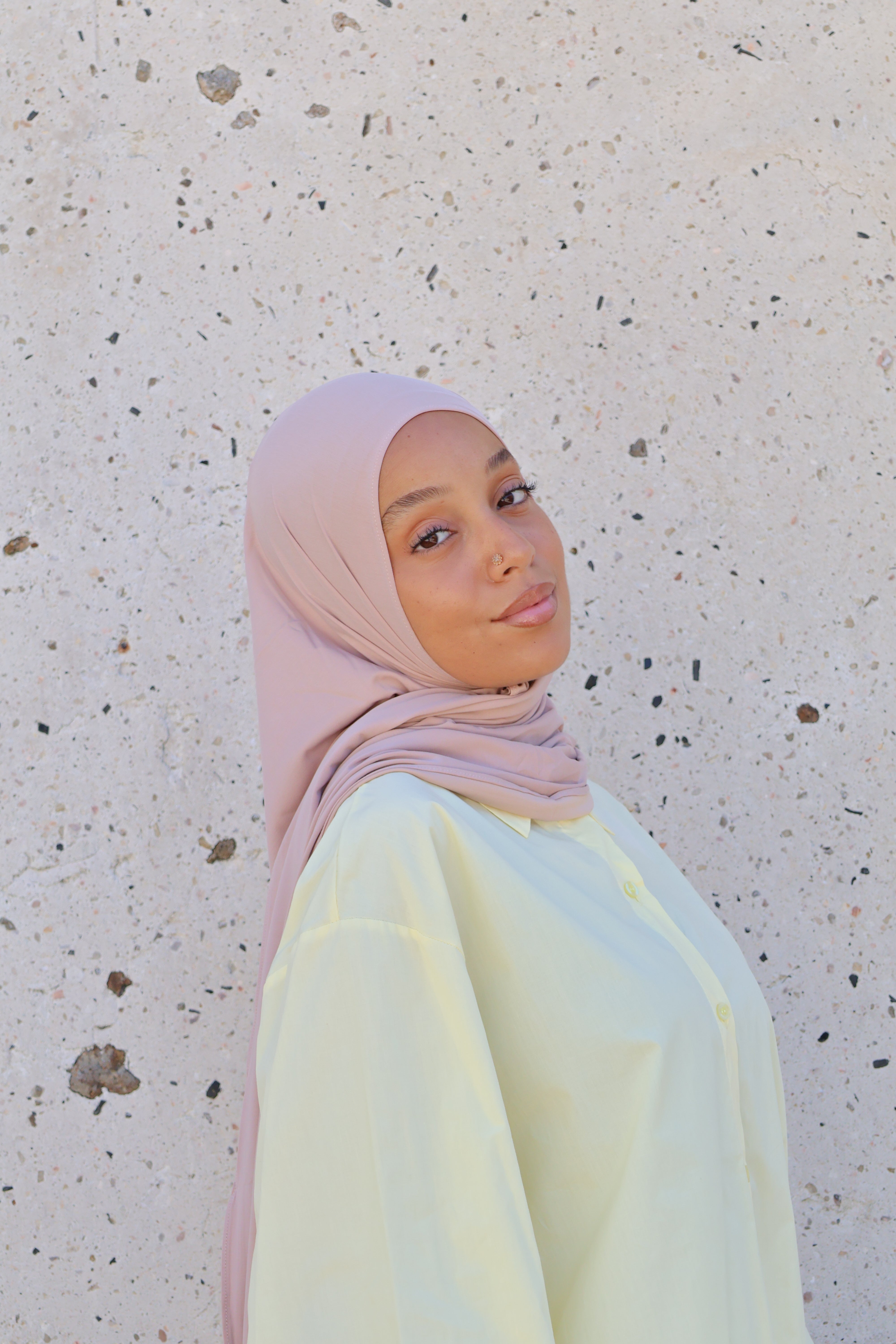 Hijab en jersey respirant - Dusk