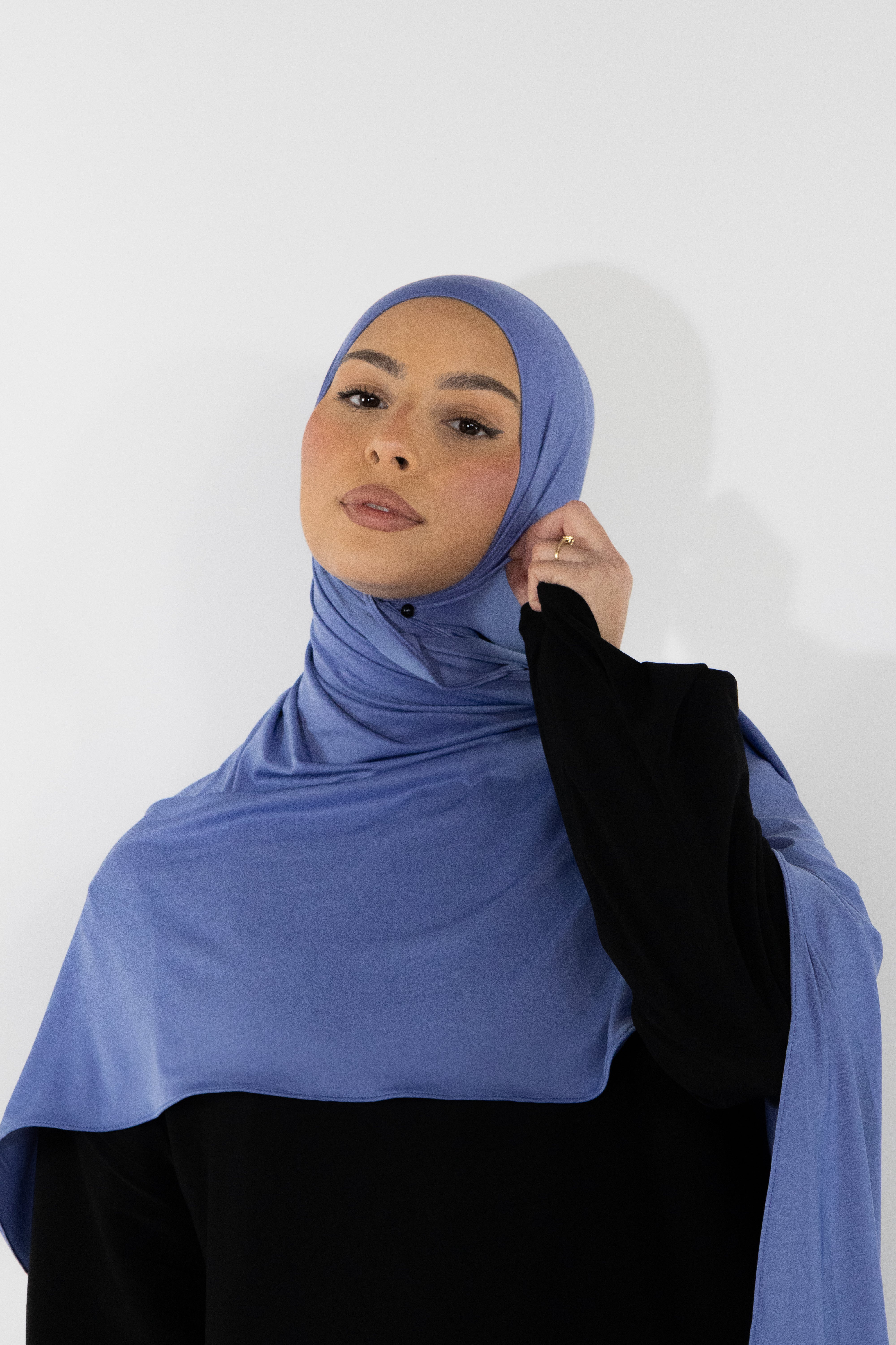 Hijab en jersey fluide - Jean