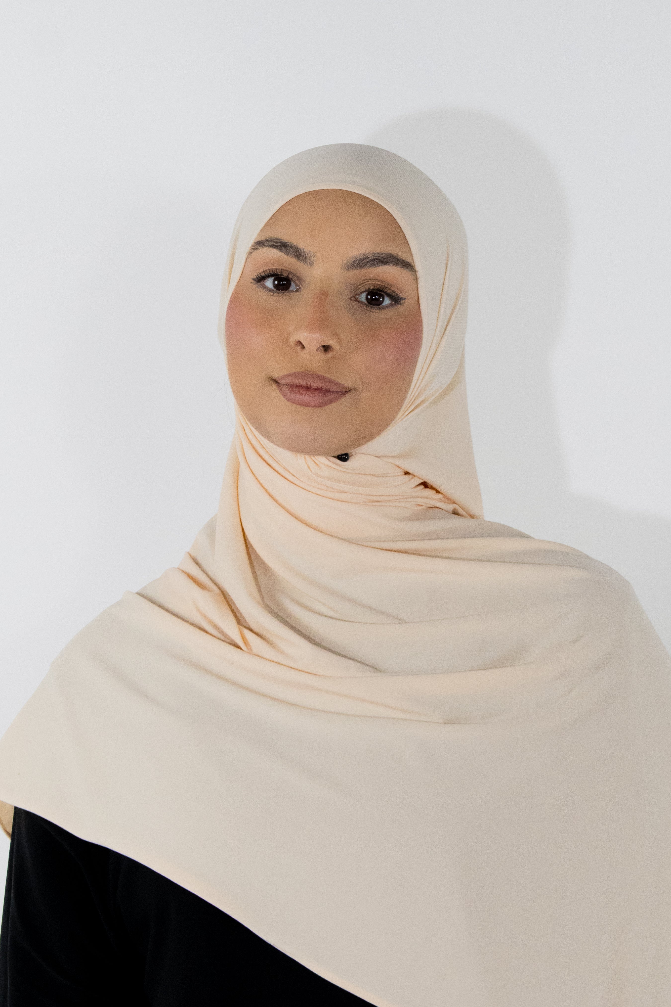 Premium Jersey Hijab - Honey