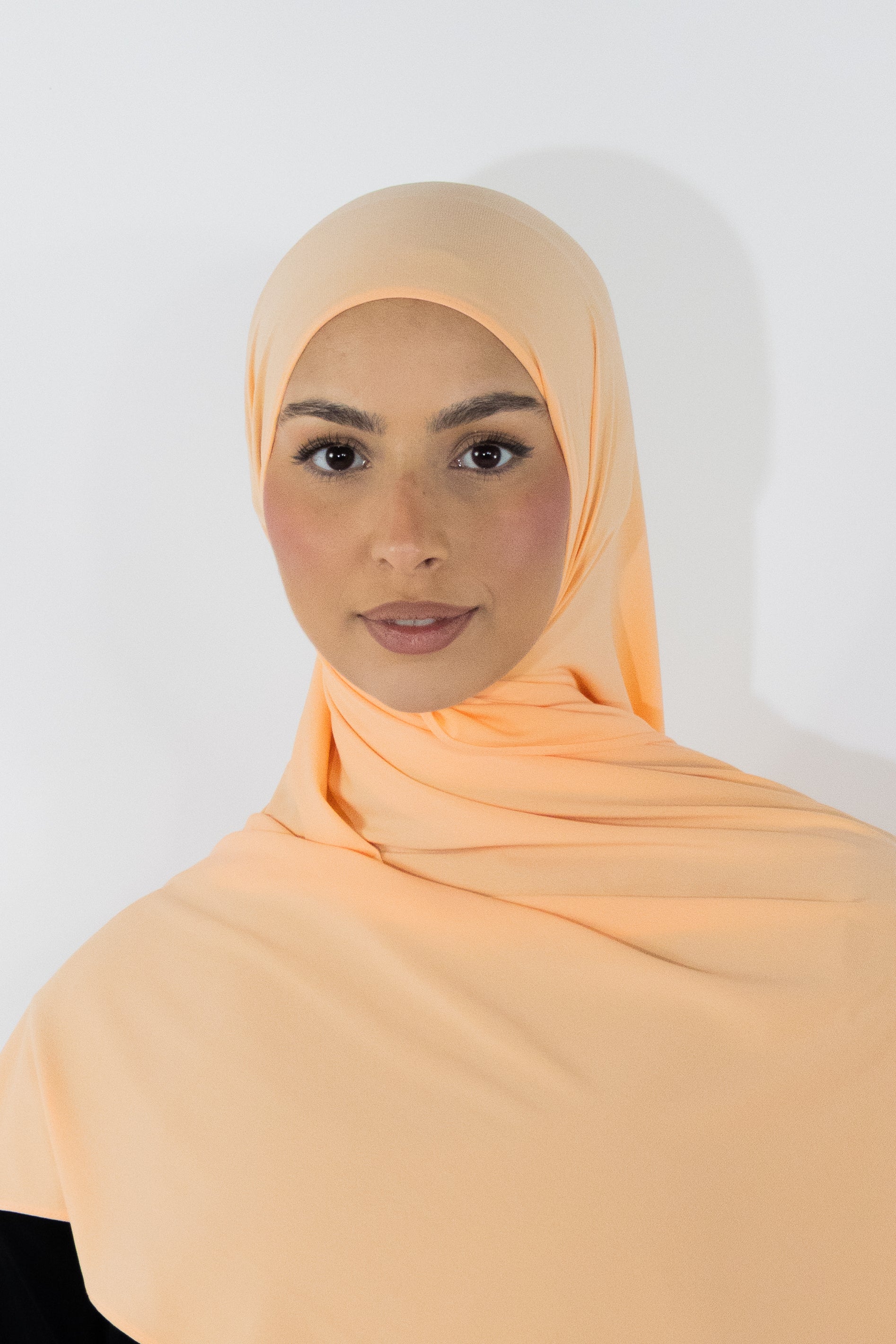 Hijab en jersey premium - Melon