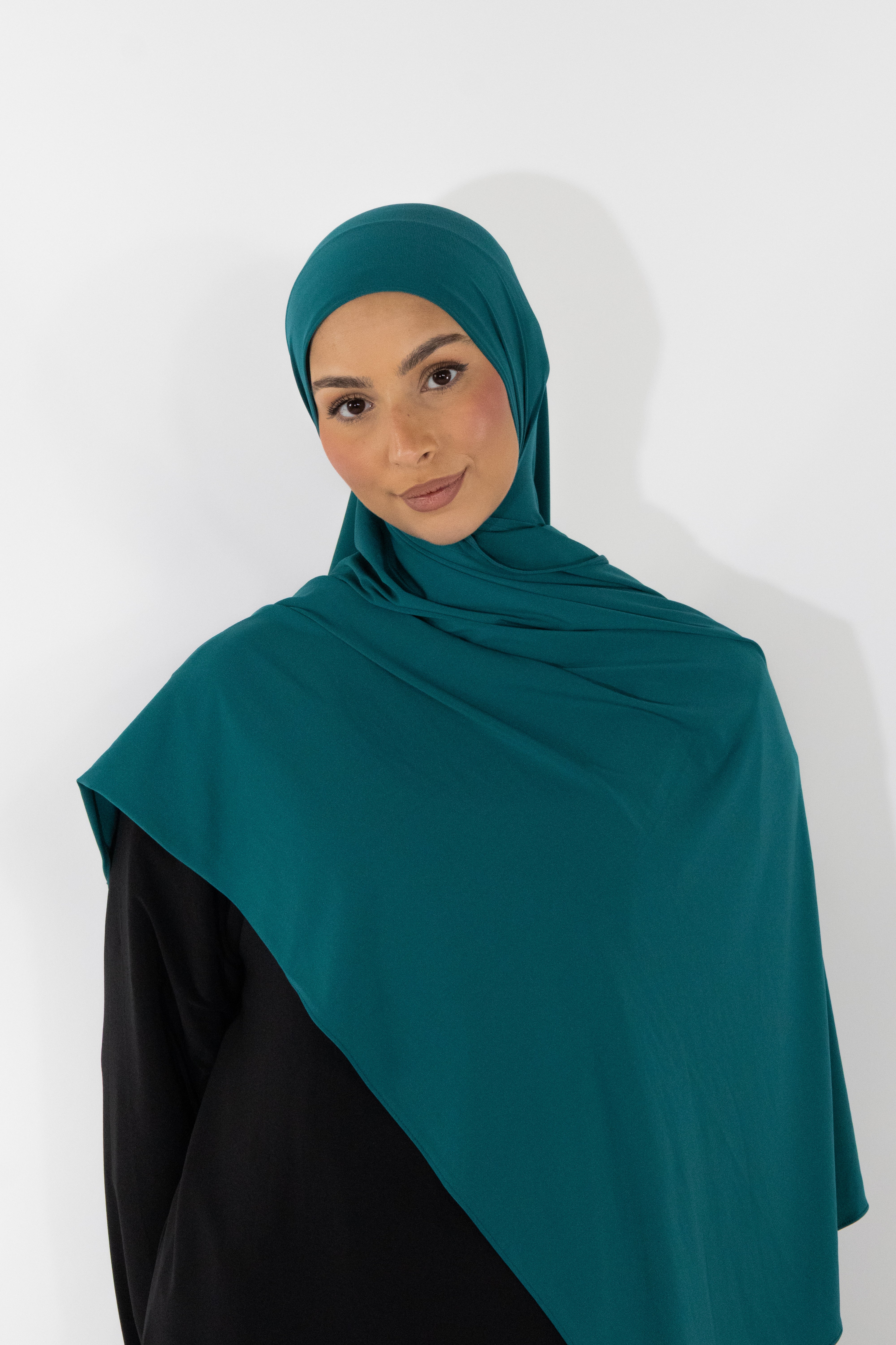 Hijab en jersey premium - Teal