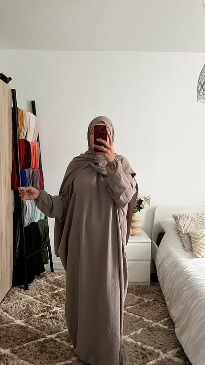 Abaya hijab intégré jazz